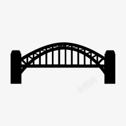 大桥背景悉尼海港大桥地标目的地图标高清图片