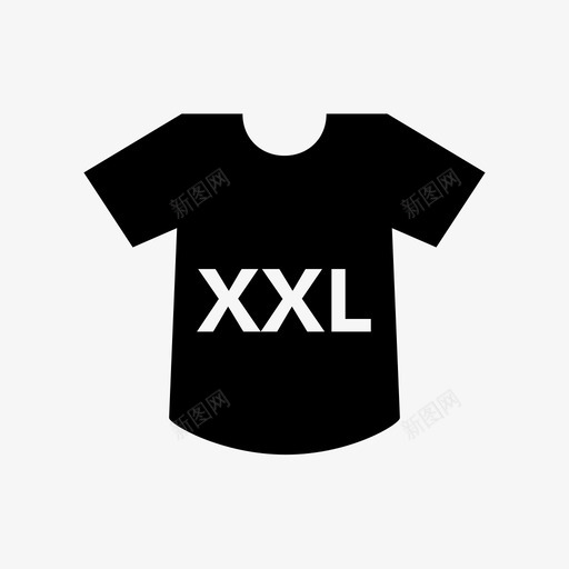 衬衫尺寸xxl图标svg_新图网 https://ixintu.com 衬衫尺寸xxl