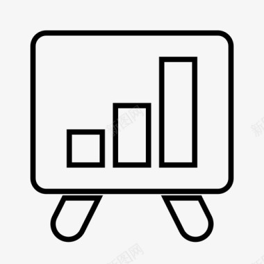 条形图视觉辅助图标图标