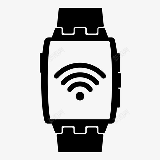 卵石钢连接手表时间图标svg_新图网 https://ixintu.com iwatch 分钟 卵石手表 卵石钢连接 手表 时间 智能手表 秒