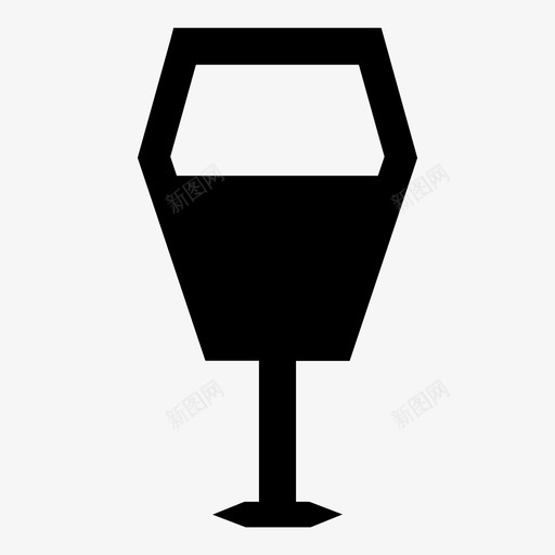 酒杯酒类饮料图标svg_新图网 https://ixintu.com 服务饮料 睡帽 酒杯 酒水 酒类 饮料