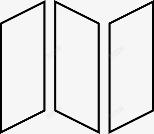 地图折叠谷歌地图图标svg_新图网 https://ixintu.com 三 三折 地图 地图卡 折叠 指南 谷歌地图