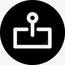 方框按键共享发送保存图标高清图片