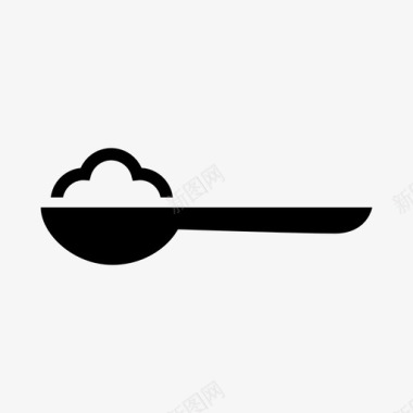 勺子房间餐厅图标图标