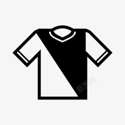 足球俱乐部摩纳哥足球球衣球衣图标高清图片