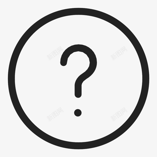 问号问题提问图标svg_新图网 https://ixintu.com 信息 圆圈 多媒体选项 按钮 提问 更多信息 更多细节 问号 问题