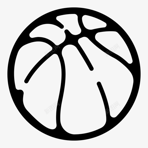 篮球水果地球仪图标svg_新图网 https://ixintu.com 体育偶像 地球仪 帽子 水果 甜瓜 篮球 贝壳