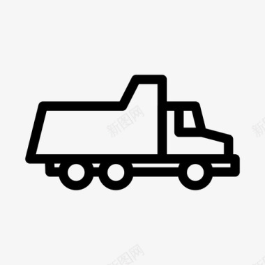 卡车货车运输车图标图标