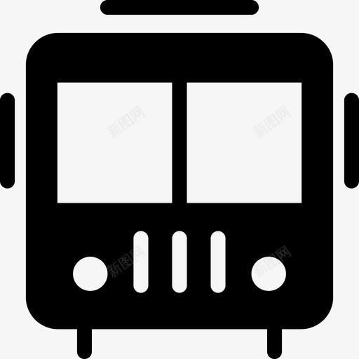 公共汽车汽车客车图标svg_新图网 https://ixintu.com 乘坐公共汽车 乘车人 公共交通 公共汽车 客车 旅行 汽车