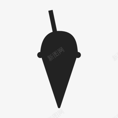 冰淇淋一勺冰淇淋垃圾食品图标图标