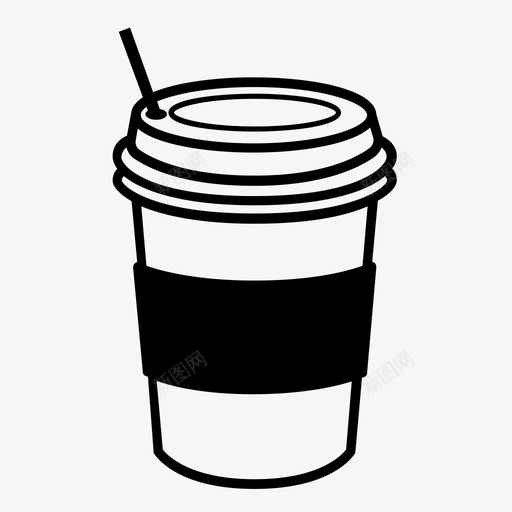 咖啡外卖爪哇咖啡图标svg_新图网 https://ixintu.com 咖啡 咖啡因 咖啡杯 外卖 容器 早餐 热咖啡 爪哇咖啡 饮料 饮料和饮料容器
