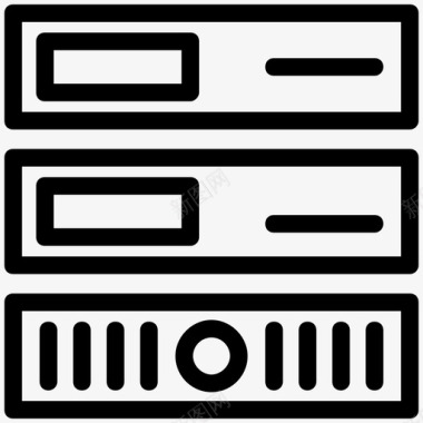 服务器数据存储数据存储设备图标图标