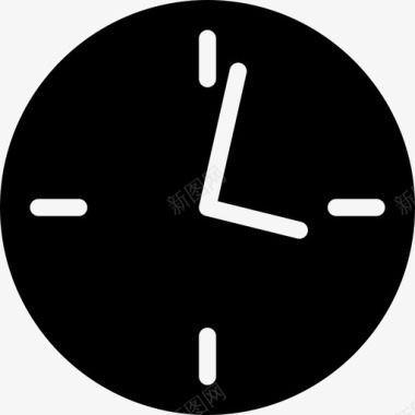 钟表圆形计时器图标图标