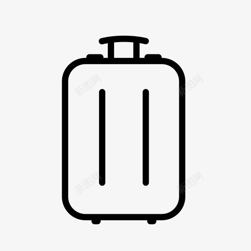 采购产品行李轮子的行李袋轮子的袋子图标svg_新图网 https://ixintu.com 假期 卷包 旅行箱 旅行行李 轮子的行李袋 轮子的袋子 采购产品行李