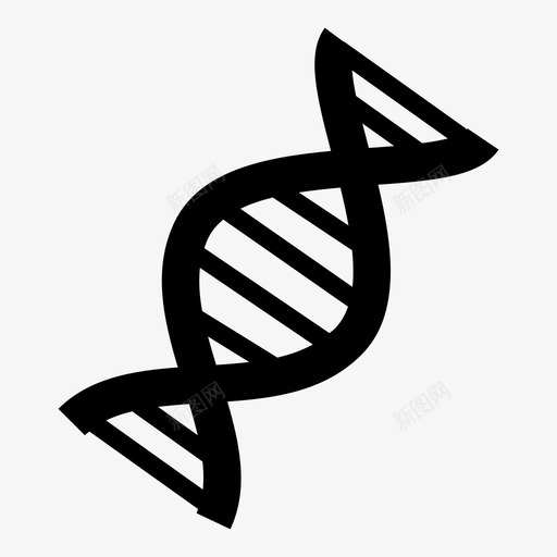 dna螺旋科学图标svg_新图网 https://ixintu.com dna 人类 医学 医生 双螺旋 基因 生命 生物学 科学 螺旋 遗传学