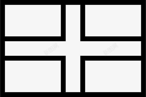 英格兰国旗强壮国家图标图标