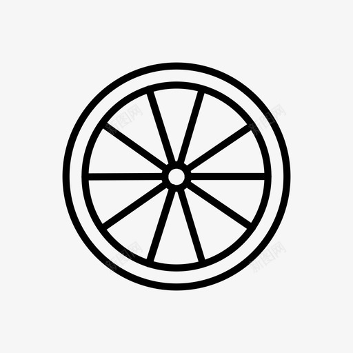 自行车轮子运动！图标svg_新图网 https://ixintu.com 自行车轮子 运动！
