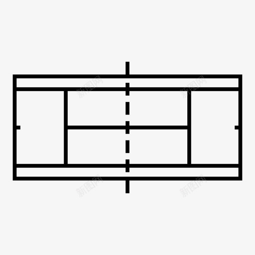 网球场运动网图标svg_新图网 https://ixintu.com 体育场 地面 游戏 竞技场 粘土 网 网球场 草地 草坪 让我们玩 运动