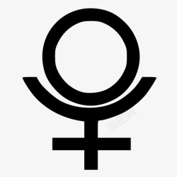 海王标志冥王星天王星符号图标高清图片