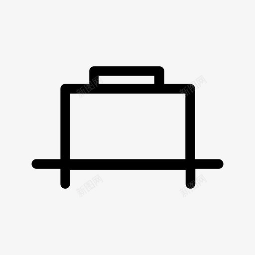 架子和手提箱旅行者物体和位置图标svg_新图网 https://ixintu.com 位置和物体 公文包 旅行者 架子和手提箱 物体和位置 行李