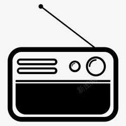 调频调谐器收音机调谐器声音图标高清图片