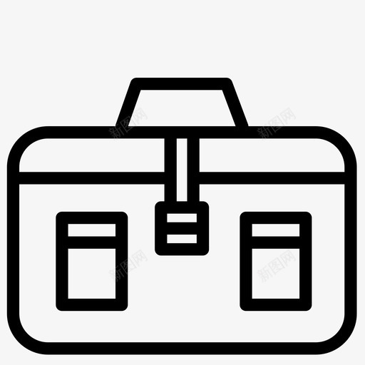采购产品手提箱袋子口袋图标svg_新图网 https://ixintu.com 口袋 工具 手袋 旅行 皮箱 行李 袋子 采购产品手提箱