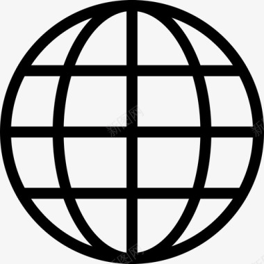 地球全球世界图标图标