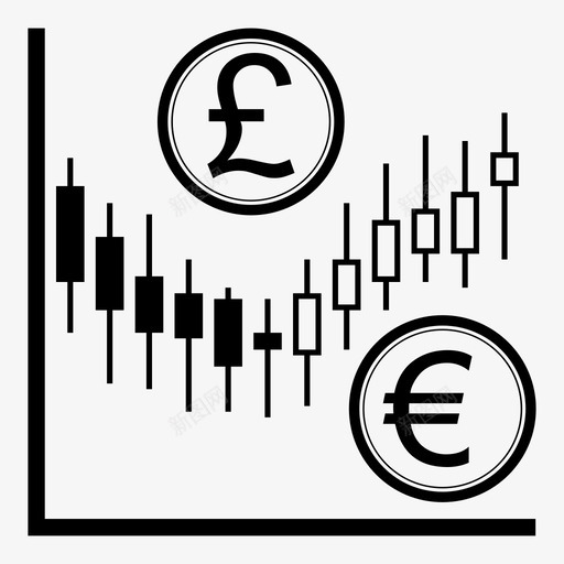 英镑-欧元贸易货币外汇图标svg_新图网 https://ixintu.com 外汇 英镑-欧元贸易 货币 货币交易 金融