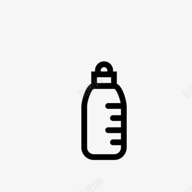 奶瓶液体油图标图标