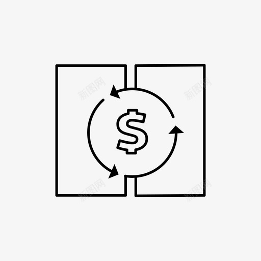 大投资技术资金图标svg_新图网 https://ixintu.com 商业 增长 大投资 就业 技术 股权 融资 资金 金融