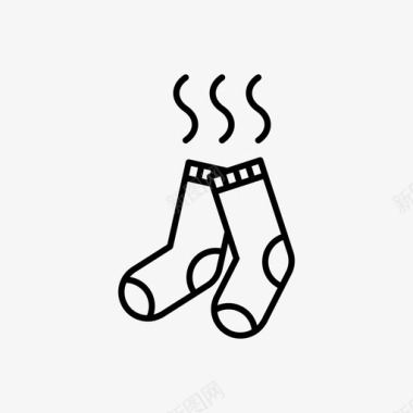脏袜子卫生笑话图标图标
