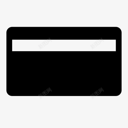 信用卡电子支付磁性图标svg_新图网 https://ixintu.com 信用卡 刷卡 支付卡 支付类型 数字支付 现金卡 电子支付 磁性 货币