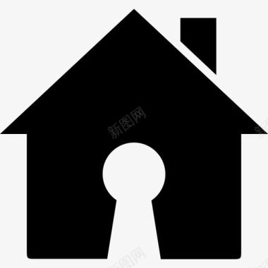 家锁安全房子图标图标
