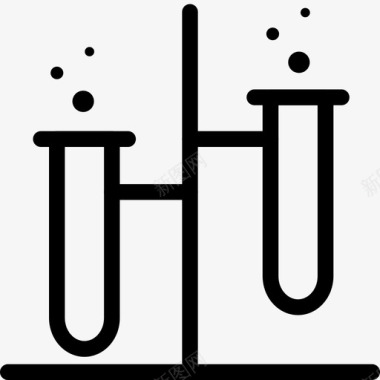 实验科学家科学研究图标图标