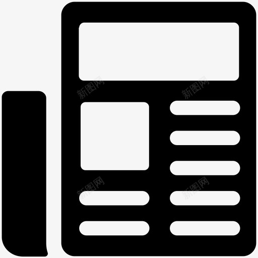 信用卡读卡器刷卡机扫描仪图标svg_新图网 https://ixintu.com 信用卡读卡器 刷卡机 工具实心图标 扫描仪