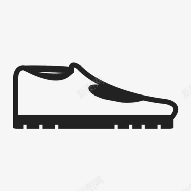 足球鞋鞋钉图标图标