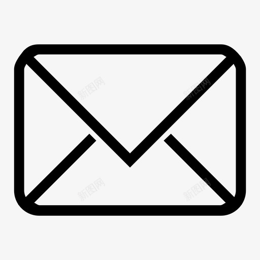 信封电子邮件收件箱图标svg_新图网 https://ixintu.com 信封 收件箱 新邮件 电子邮件 邮件