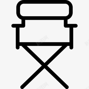 椅子工作室椅子室内图标图标