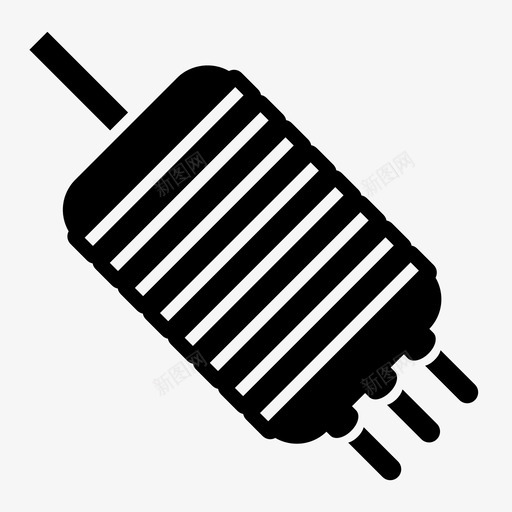 电动机发电机电力图标svg_新图网 https://ixintu.com rc rc车 发电机 汽车发电机 电力 电动机 电压