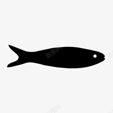 沙丁鱼鱼饵鱼图标图标