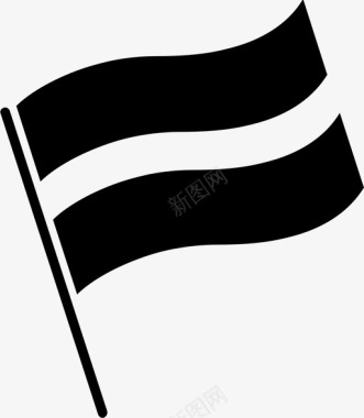 拉脱维亚国旗象征代表图标图标