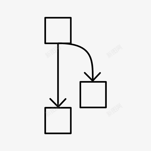 流程图信息图报表图标svg_新图网 https://ixintu.com 信息图 报表 正方形 流程图 统计 趋势