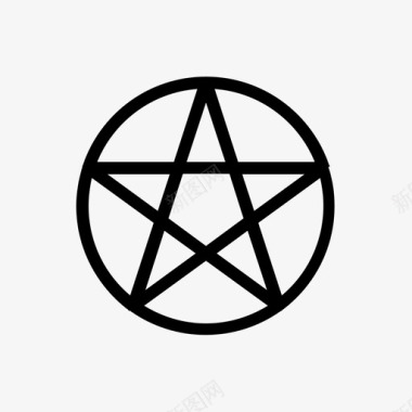 巫术崇拜宗教信仰和信仰图标图标