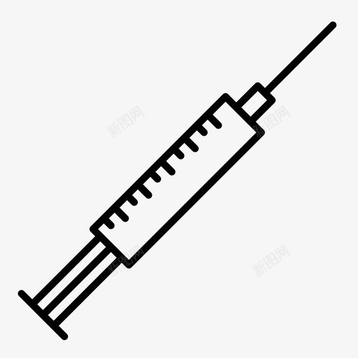 注射疫苗接种治疗图标svg_新图网 https://ixintu.com 健康 医学 医疗 治疗 注射 注射器 疫苗接种 胰岛素 药学 药物 药理学