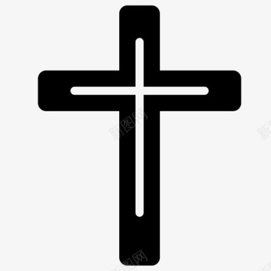 十字架礼拜堂基督教图标图标
