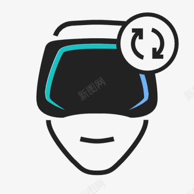 虚拟现实护目镜虚拟现实护目镜同步虚拟现实护目镜太阳图标图标