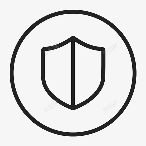 盾安全保护图标svg_新图网 https://ixintu.com 保护 安全 密码 盾 防御