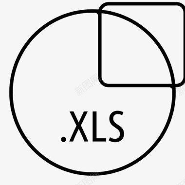 xls文件类型电子表格图标图标