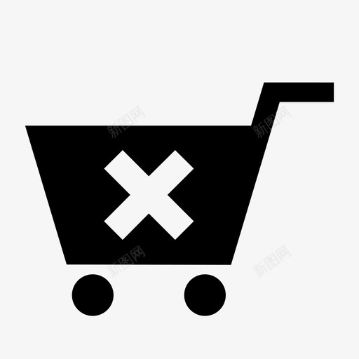 购物车商店已售图标svg_新图网 https://ixintu.com 产品 商店 已售 市场 空 购物车 采购 销售