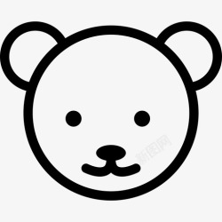熊熊脸野图标图标